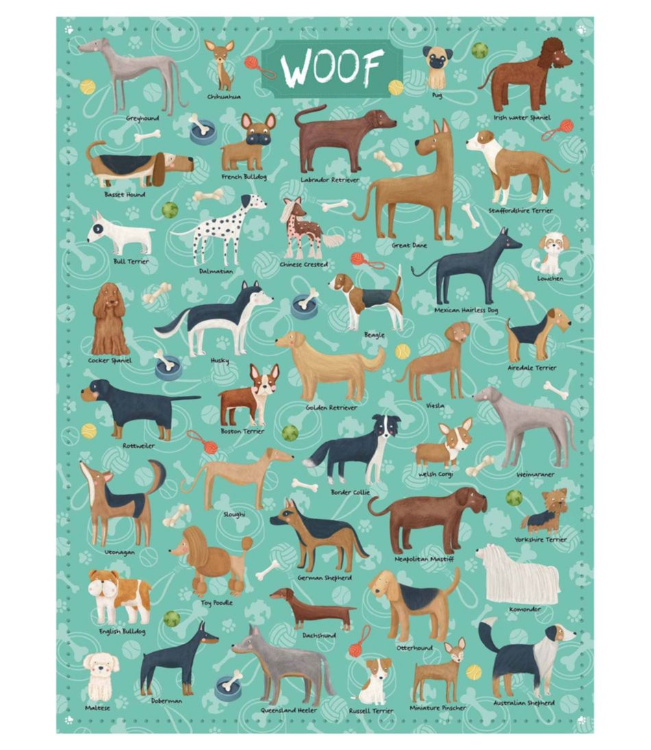 Woof Dogs Puzzle, 500 Pieces | L.L.Bean Value