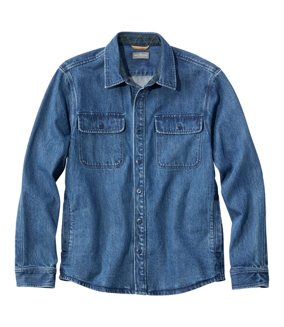 Men's Signature Denim Workshirt | L.L.Bean Trending