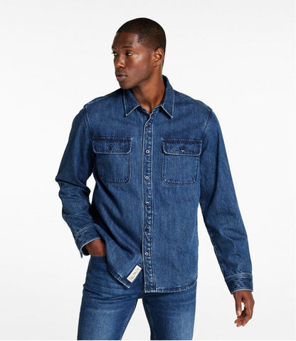 Men's Signature Denim Workshirt | L.L.Bean Trending