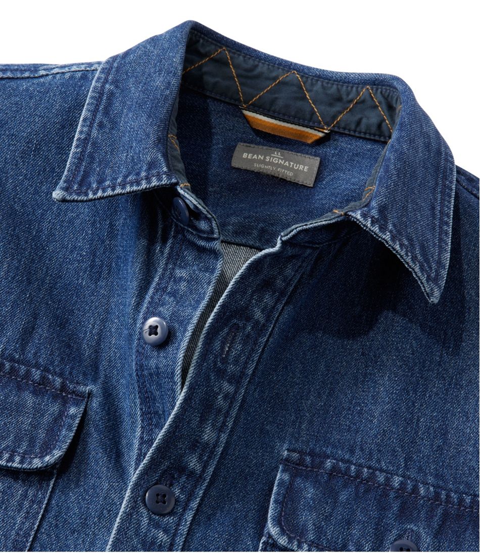 Men's Signature Denim Workshirt | L.L.Bean Trending