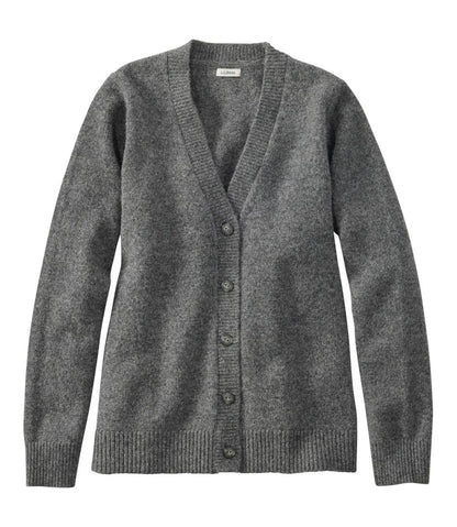 Women's Bean's Classic Ragg Wool Sweater, Button-Front Cardigan | L.L.Bean Exclusive