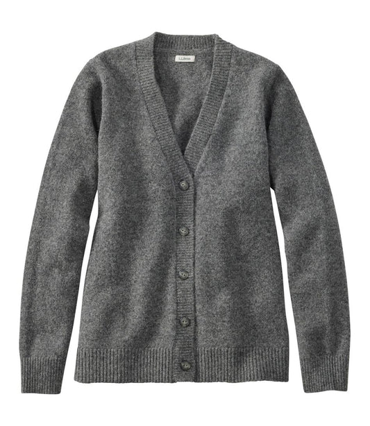 Women's Bean's Classic Ragg Wool Sweater, Button-Front Cardigan | L.L.Bean Exclusive