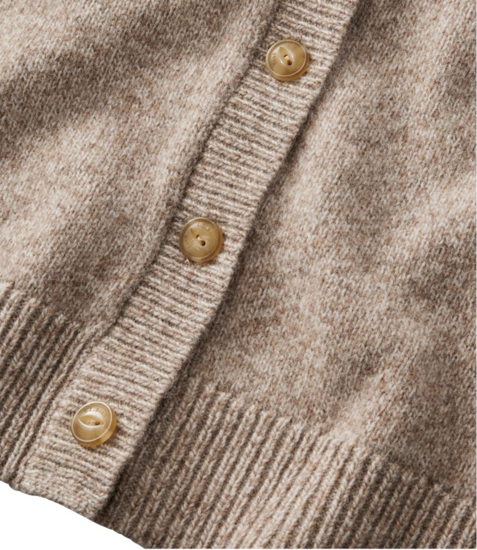 Women's Bean's Classic Ragg Wool Sweater, Button-Front Cardigan | L.L.Bean Exclusive