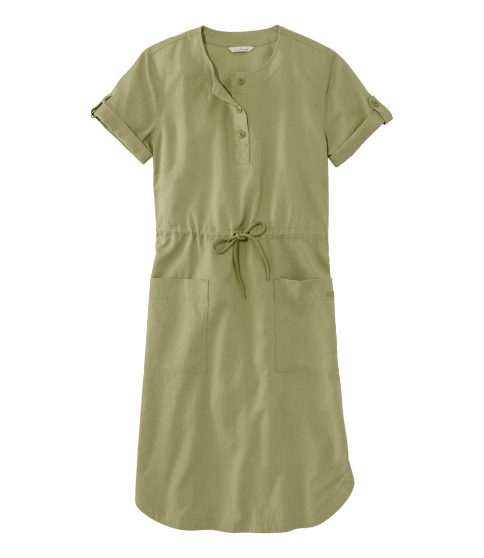 Women's Signature Tencel Linen Blend Woven Dress | L.L.Bean Signature