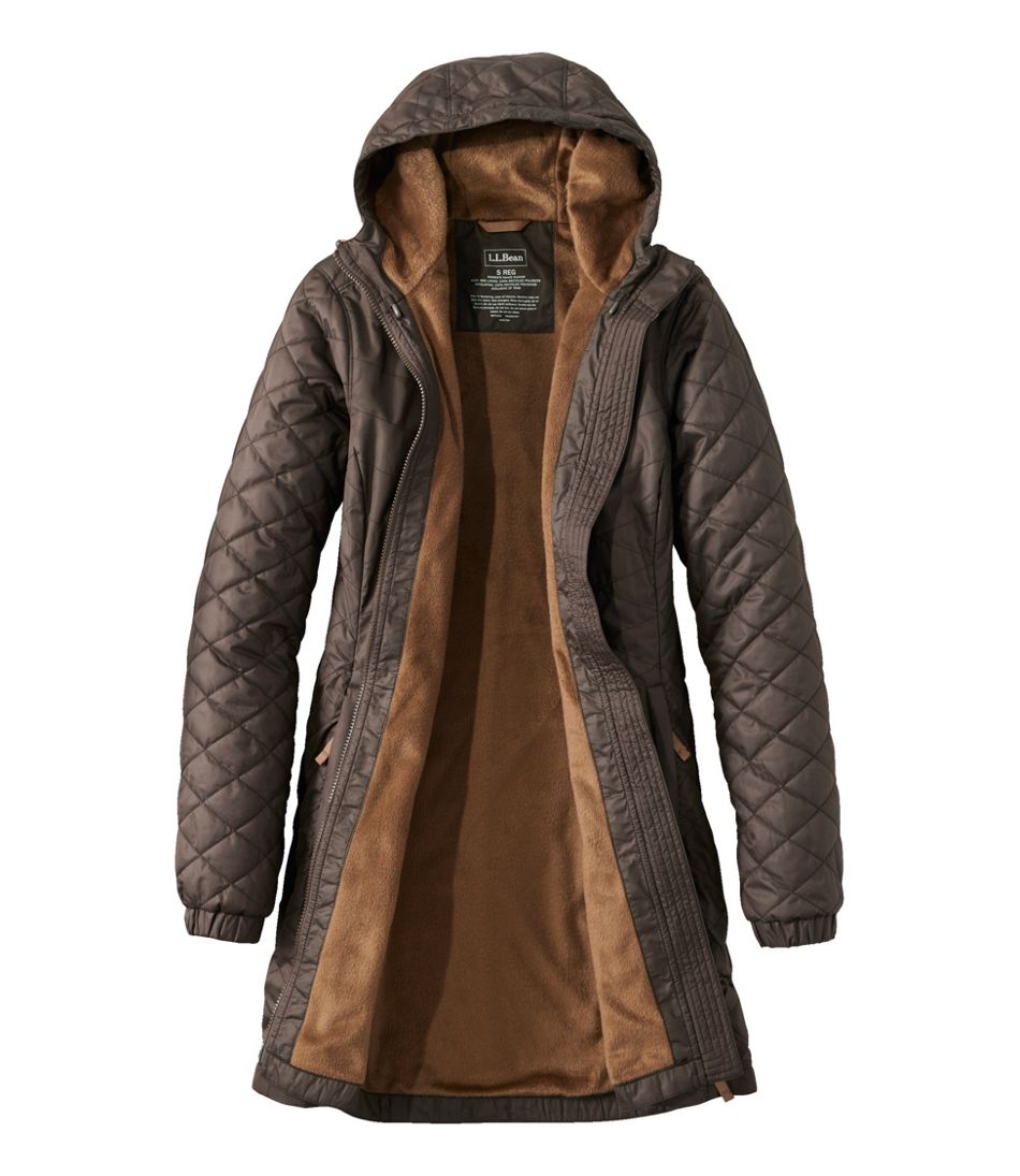 Women's Fleece-Lined Primaloft Coat | L.L.Bean Essential