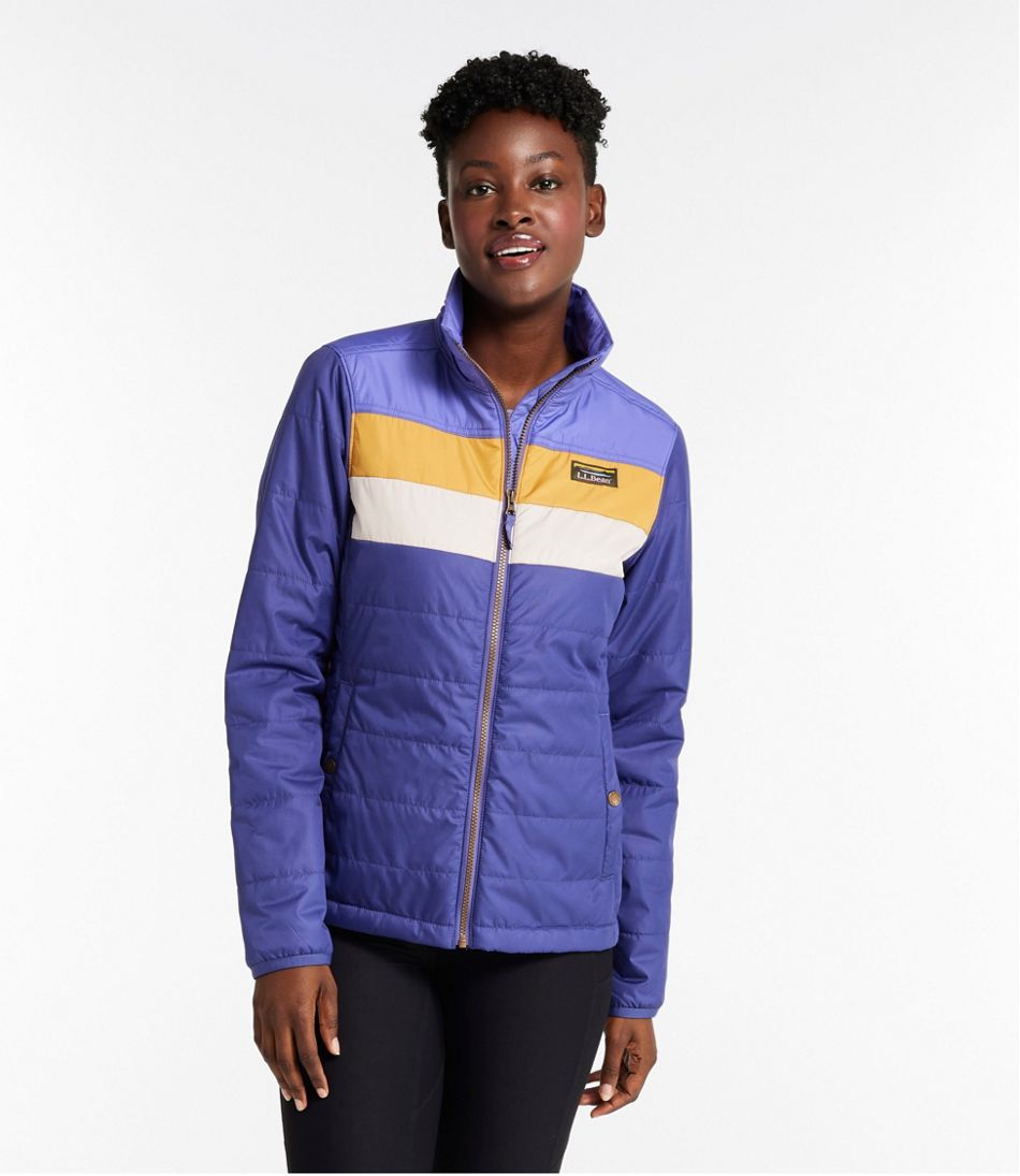 Women's Mountain Classic Puffer Jacket, Colorblock | L.L.Bean Everyday