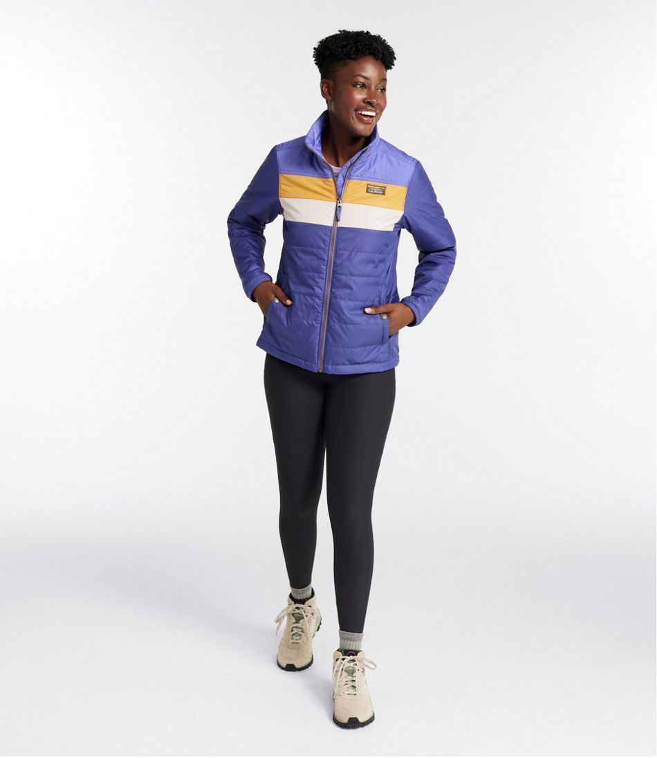 Women's Mountain Classic Puffer Jacket, Colorblock | L.L.Bean Everyday