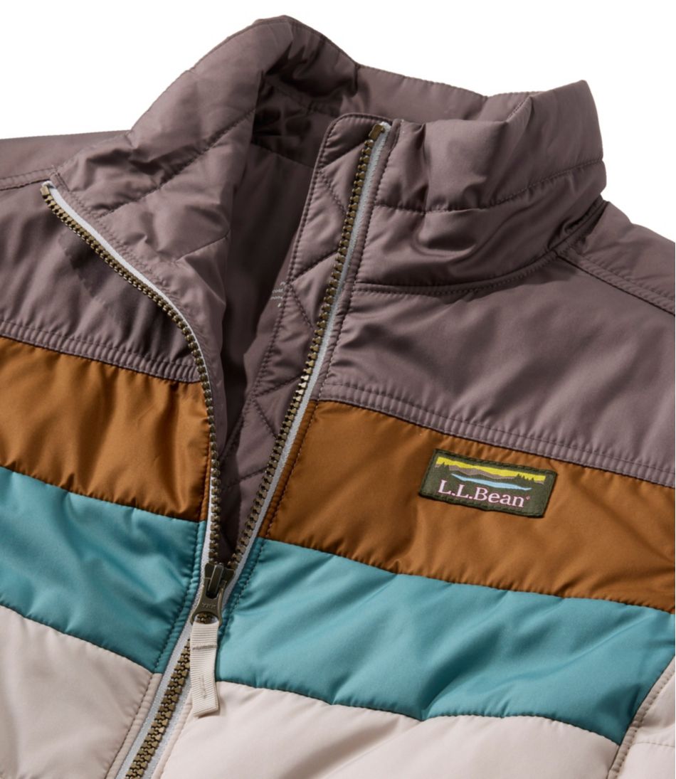 Women's Mountain Classic Puffer Jacket, Colorblock | L.L.Bean Everyday