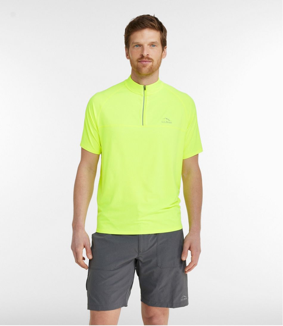 Men's Comfort Cycling Jersey, Short-Sleeve | L.L.Bean Essential