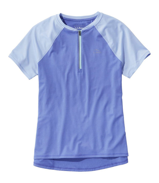 Women's Comfort Cycling Jersey, Short-Sleeve | L.L.Bean Great Value