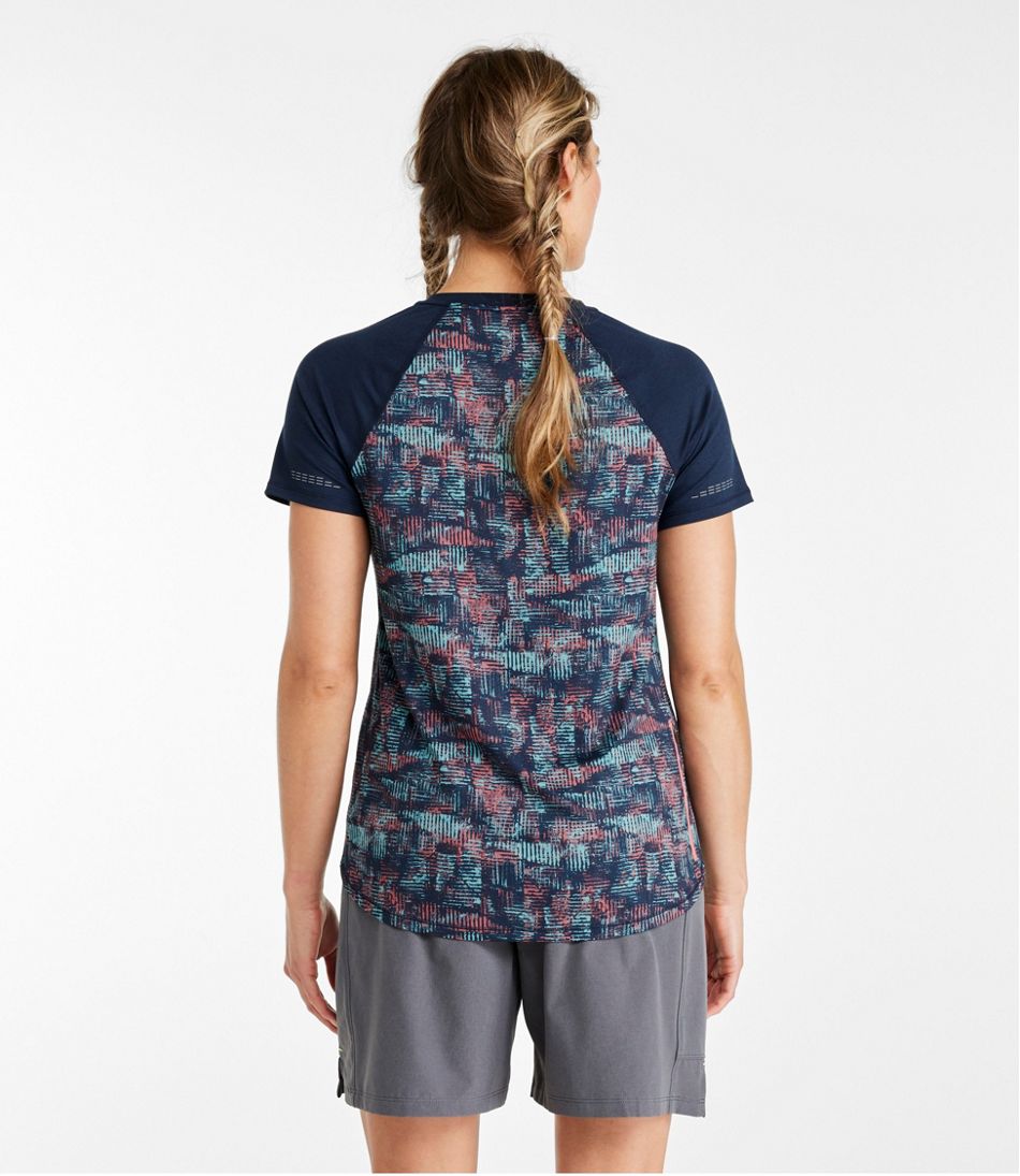 Women's Comfort Cycling Jersey Print Short-Sleeve | L.L.Bean Popular