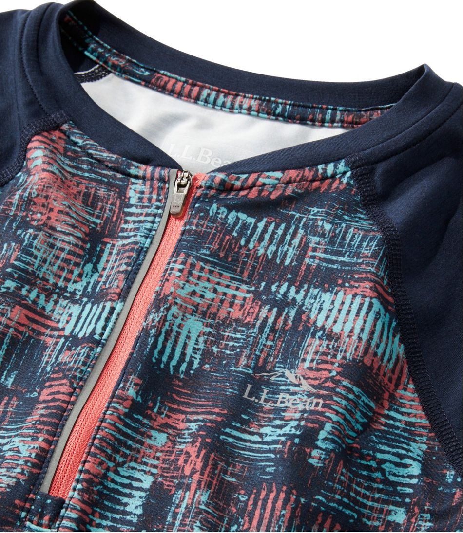 Women's Comfort Cycling Jersey Print Short-Sleeve | L.L.Bean Popular