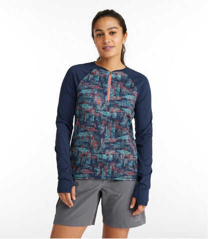 Women's Comfort Cycling Jersey, Long-Sleeve Print | L.L.Bean Trending
