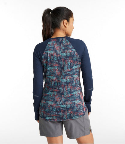 Women's Comfort Cycling Jersey, Long-Sleeve Print | L.L.Bean Trending