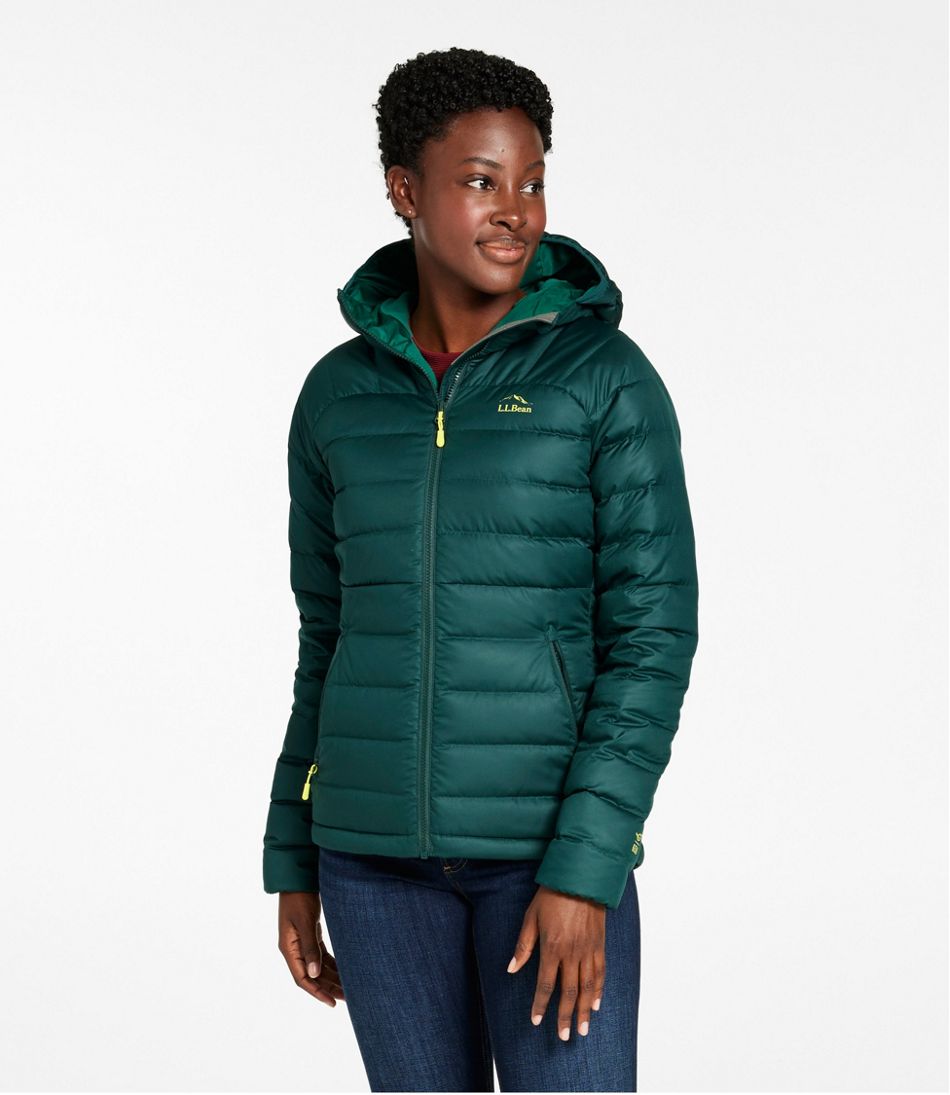 Women's Bean's Down Hooded Jacket | L.L.Bean Value