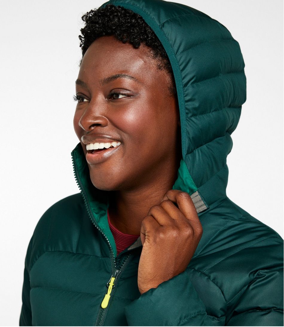 Women's Bean's Down Hooded Jacket | L.L.Bean Value