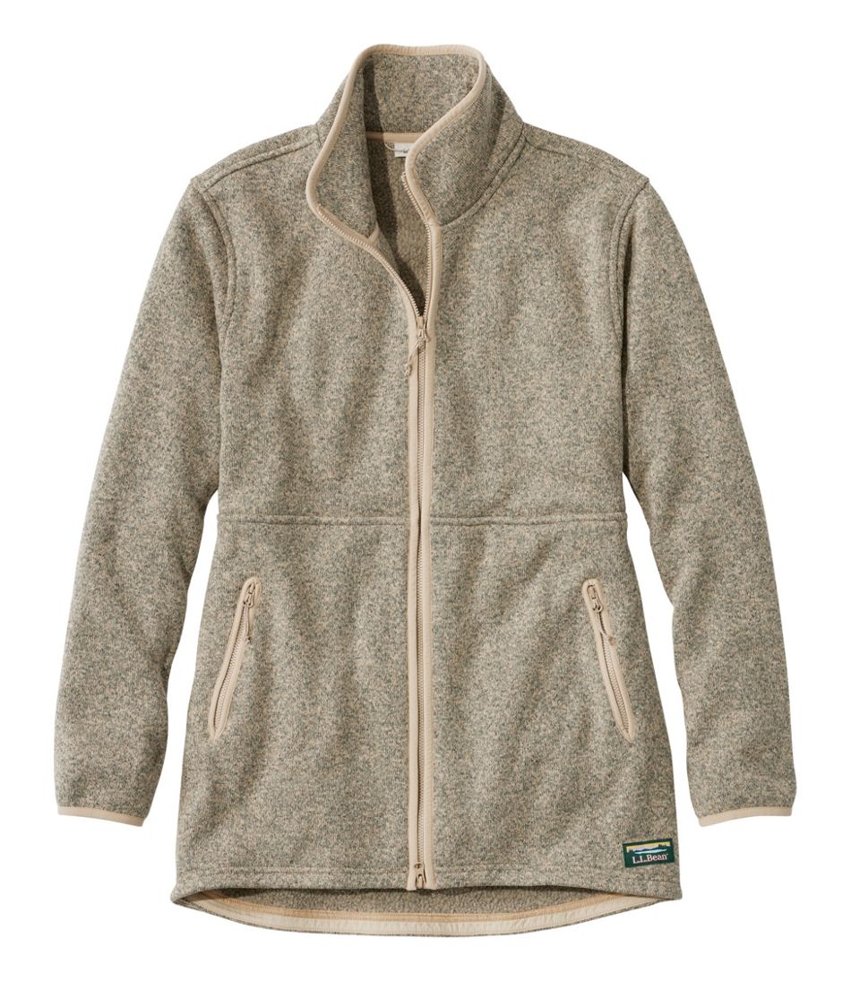 Women's Bean's Sweater Fleece Full-Zip Coat | L.L.Bean Best Seller