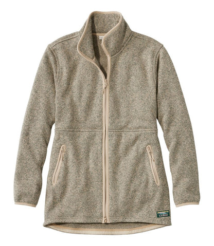 Women's Bean's Sweater Fleece Full-Zip Coat | L.L.Bean Best Seller