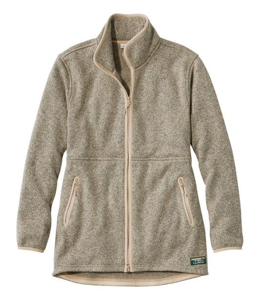 Women's Bean's Sweater Fleece Full-Zip Coat | L.L.Bean Best Seller