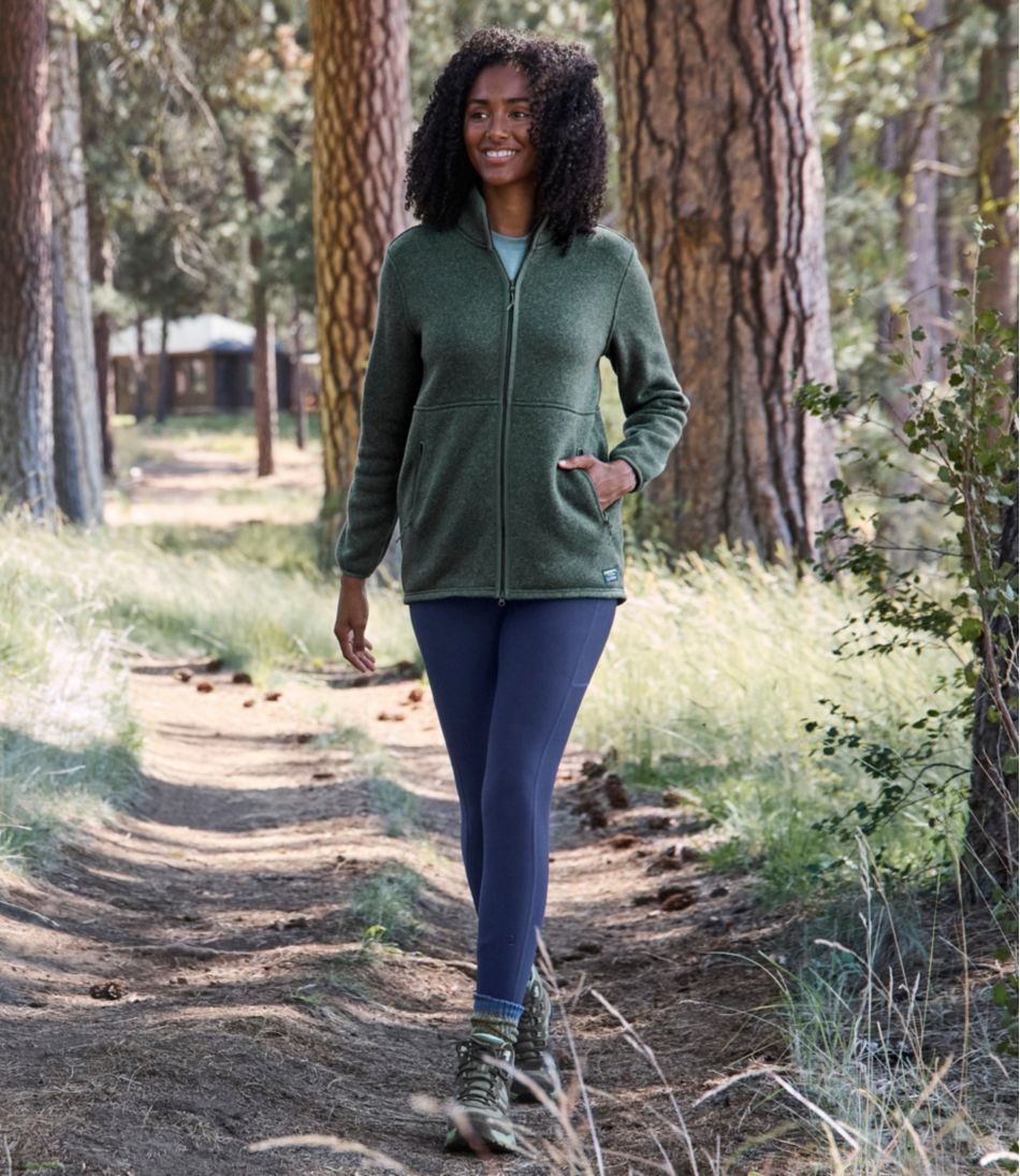 Women's Bean's Sweater Fleece Full-Zip Coat | L.L.Bean Best Seller