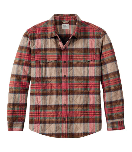 Men's Quilted Scotch Plaid Flannel Shirt Jac | L.L.Bean Recommended