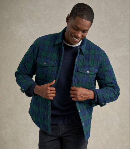 Men's Quilted Scotch Plaid Flannel Shirt Jac | L.L.Bean Recommended