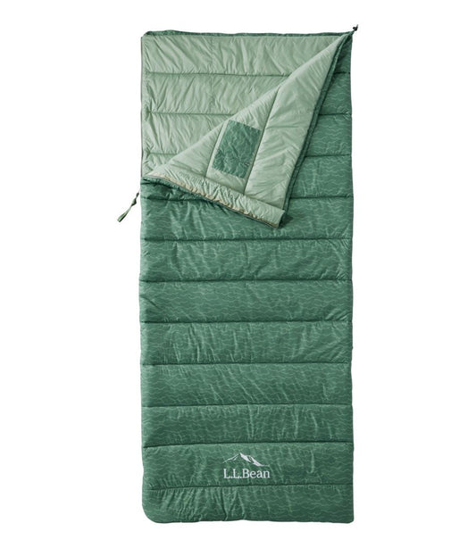 Adults' L.L.Bean Puffer Sleeping Bag, 40° Print | L.L.Bean Value