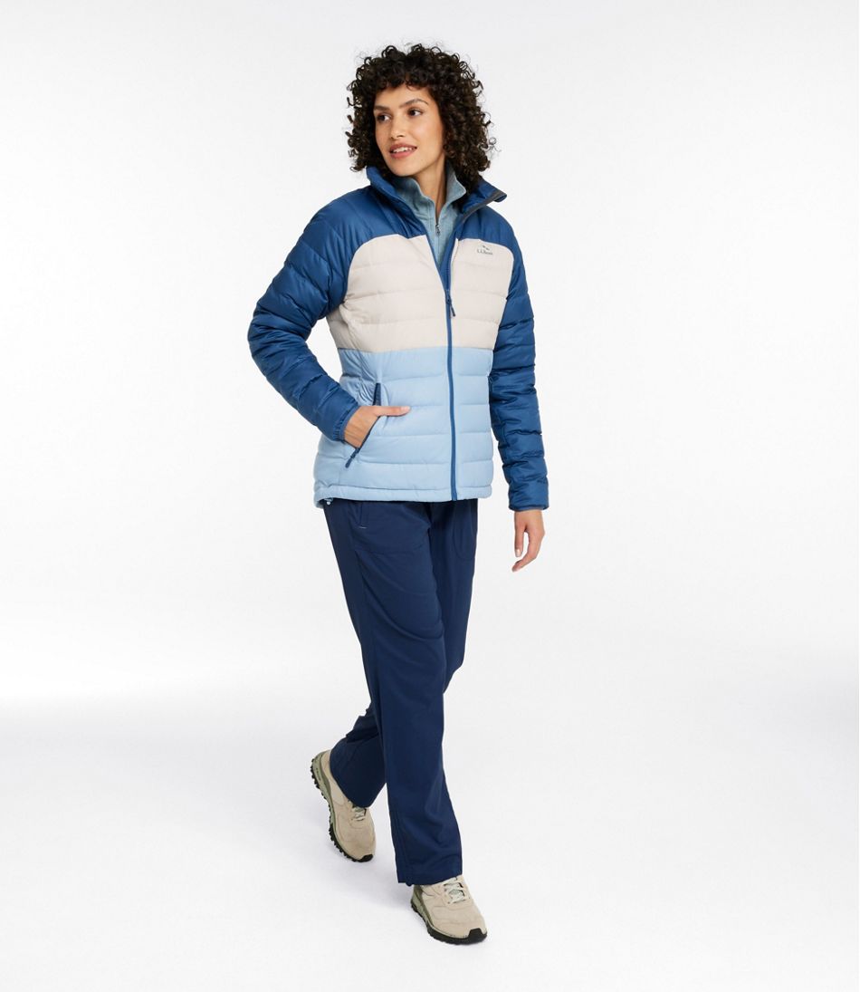 Women's Bean's Down Jacket, Colorblock | L.L.Bean Latest