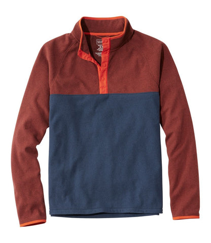 Men's All Season Access Fleece Pullover, Colorblock | L.L.Bean Popular