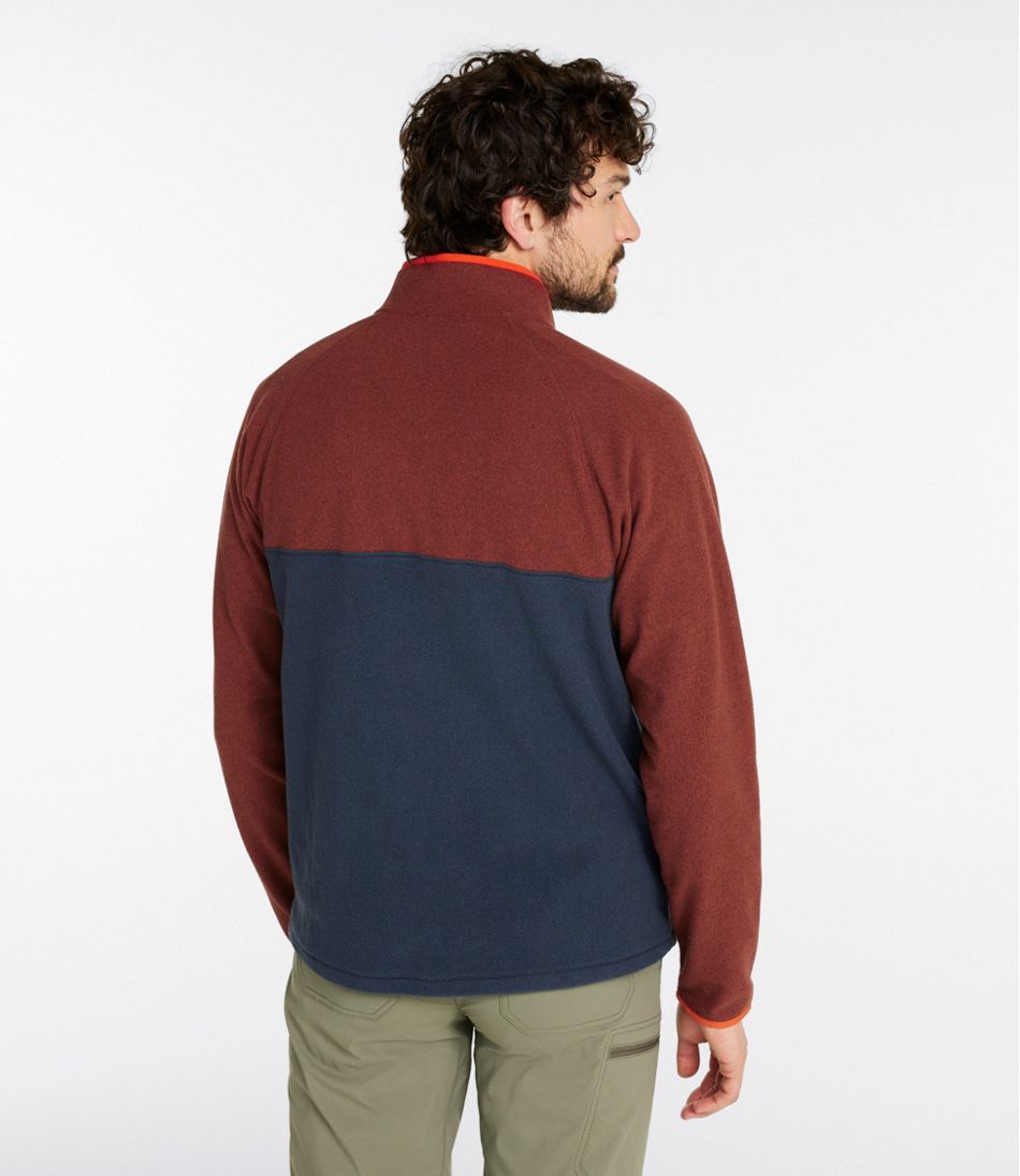 Men's All Season Access Fleece Pullover, Colorblock | L.L.Bean Popular