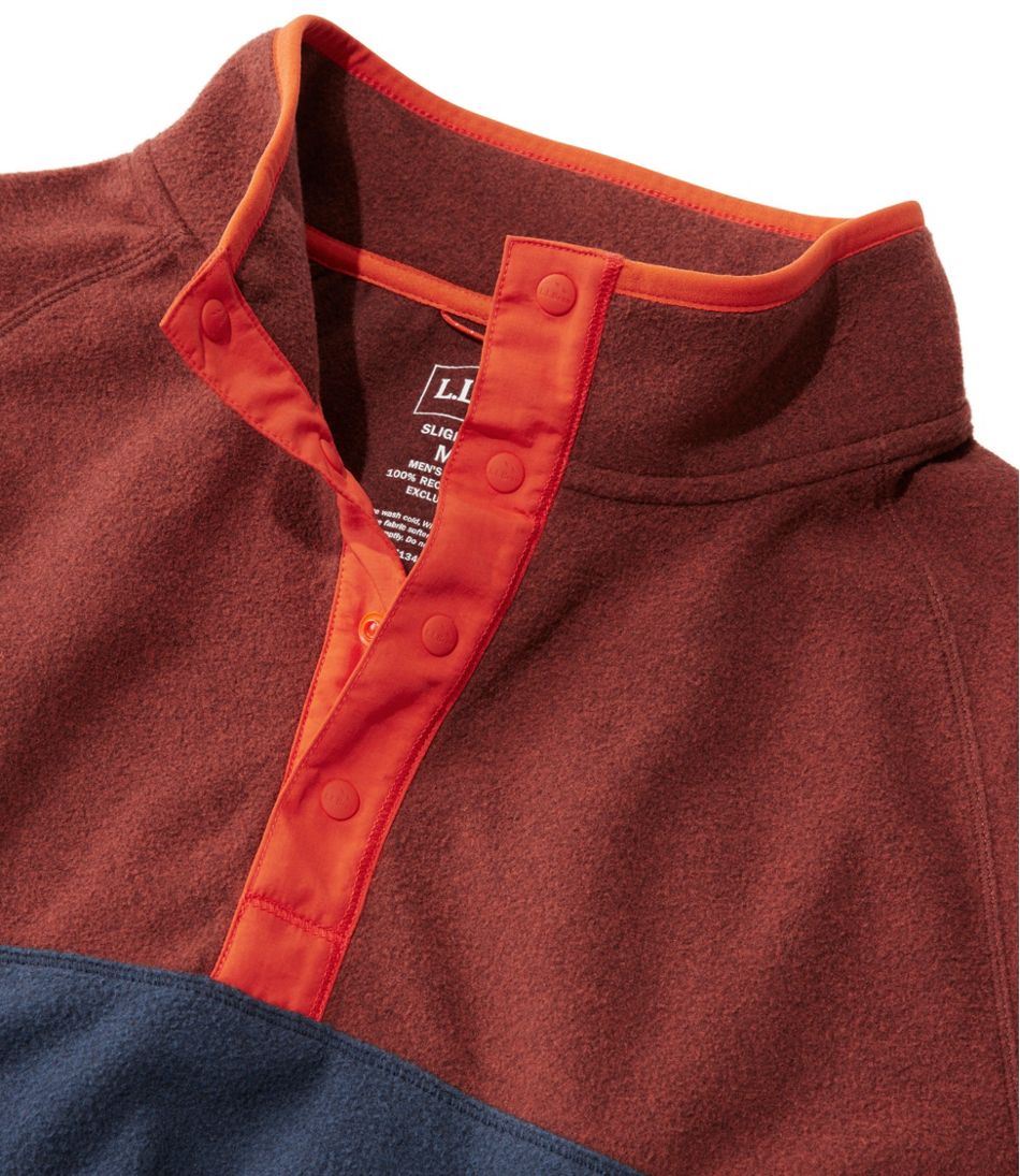 Men's All Season Access Fleece Pullover, Colorblock | L.L.Bean Popular