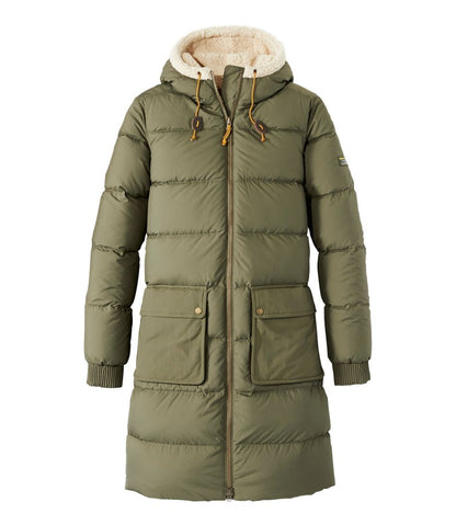 Women's Mountain Classic Down Coat, Sherpa-Lined | L.L.Bean Classic