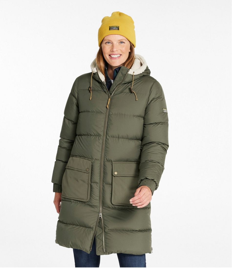 Women's Mountain Classic Down Coat, Sherpa-Lined | L.L.Bean Classic
