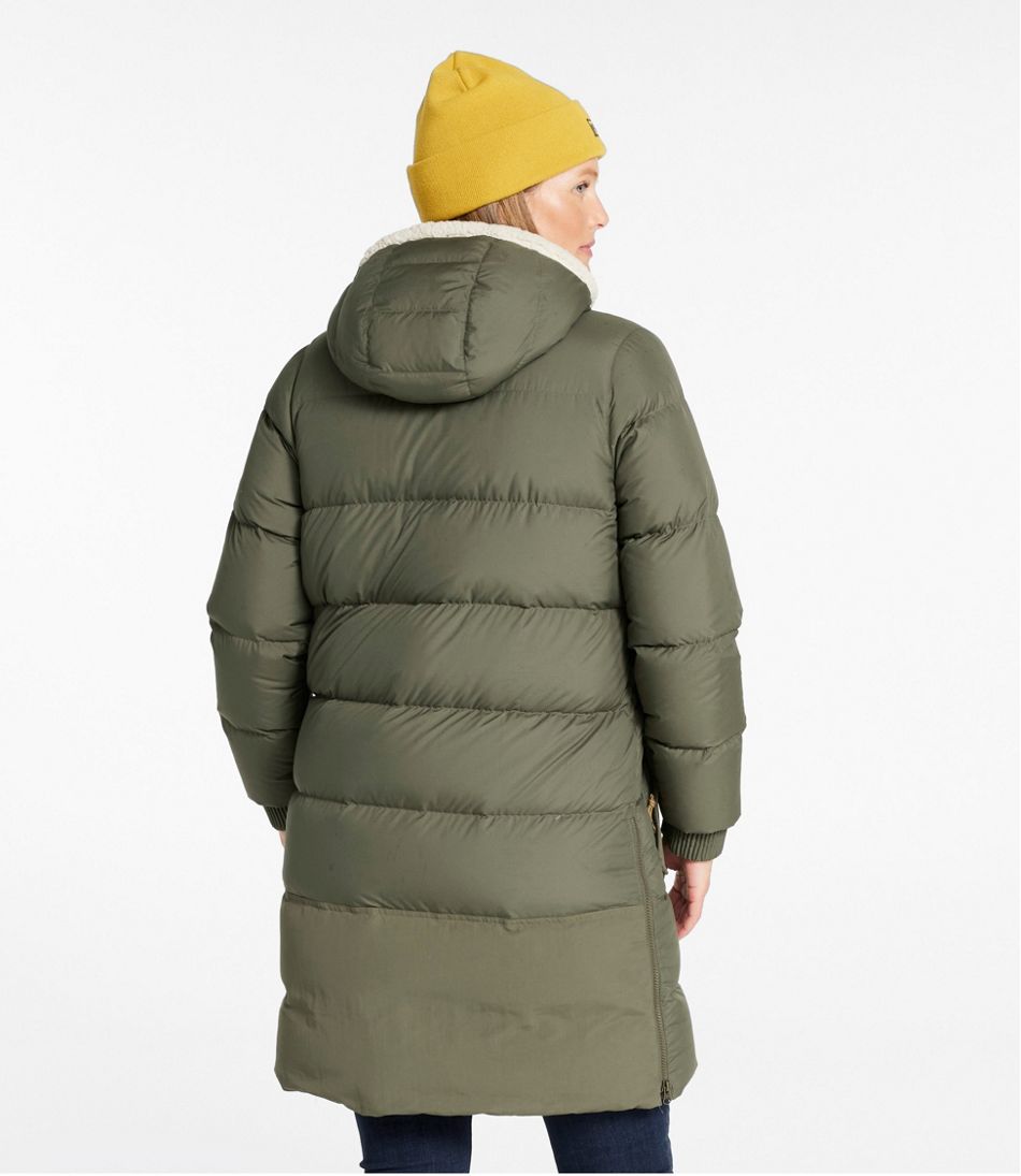 Women's Mountain Classic Down Coat, Sherpa-Lined | L.L.Bean Classic