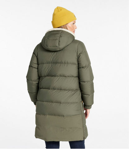 Women's Mountain Classic Down Coat, Sherpa-Lined | L.L.Bean Classic