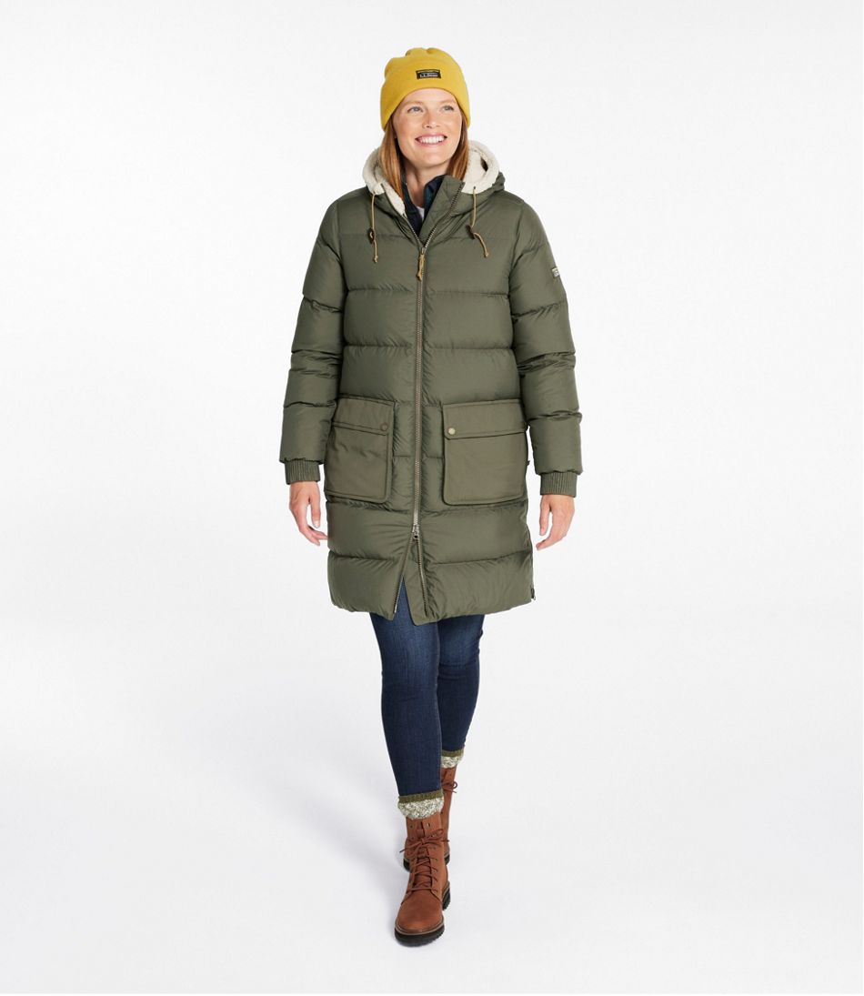 Women's Mountain Classic Down Coat, Sherpa-Lined | L.L.Bean Classic