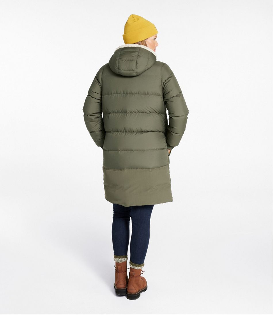 Women's Mountain Classic Down Coat, Sherpa-Lined | L.L.Bean Classic