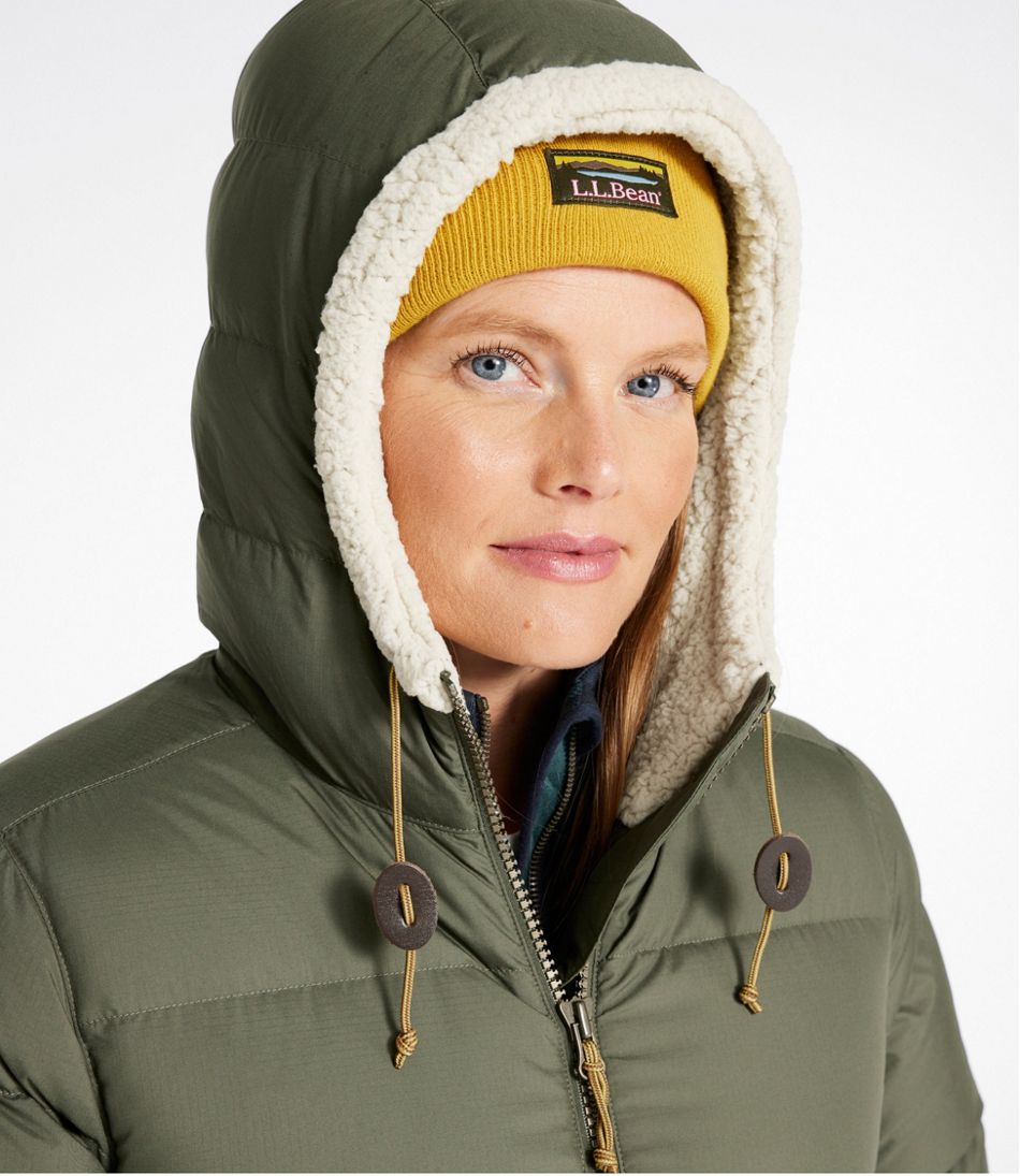 Women's Mountain Classic Down Coat, Sherpa-Lined | L.L.Bean Classic