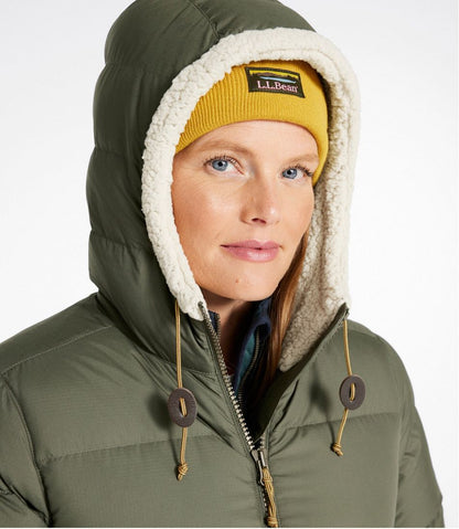 Women's Mountain Classic Down Coat, Sherpa-Lined | L.L.Bean Classic