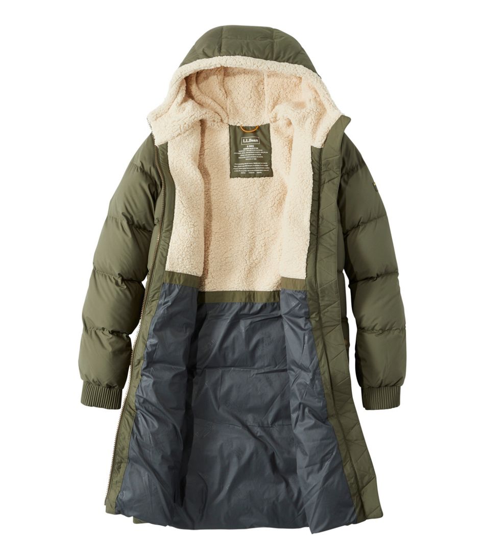 Women's Mountain Classic Down Coat, Sherpa-Lined | L.L.Bean Classic