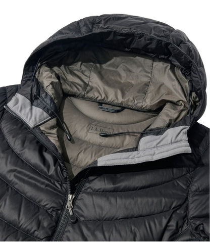 Women's Ultralight 850 Down Hooded Coat, Three-Quarter Length | L.L.Bean Essential