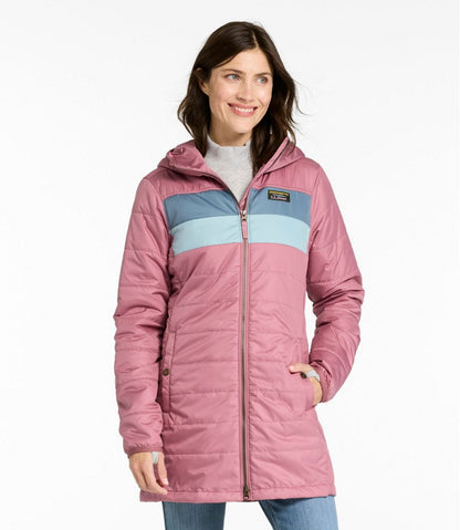 Women's Mountain Classic Puffer Coat, Colorblock | L.L.Bean Classic