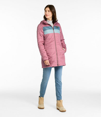 Women's Mountain Classic Puffer Coat, Colorblock | L.L.Bean Classic