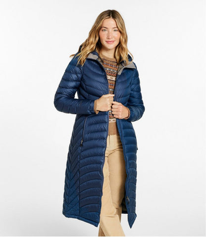 Women's Ultralight 850 Down Coat, Long | L.L.Bean Everyday