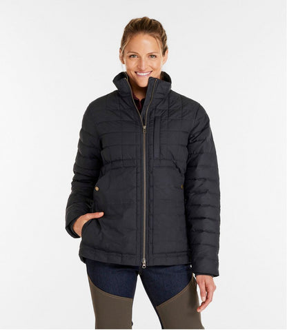 Women's L.L.Bean Upcountry Waxed Cotton Down Sweater | L.L.Bean Value