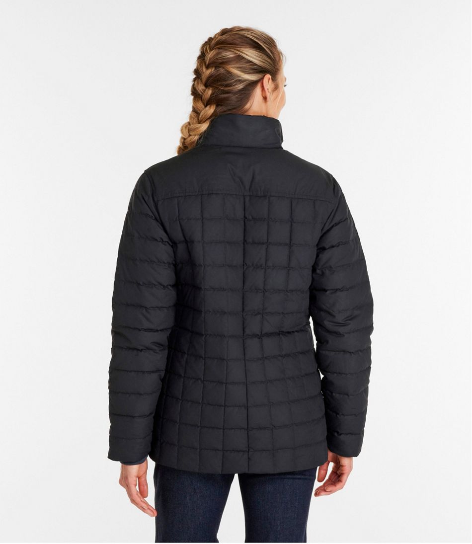 Women's L.L.Bean Upcountry Waxed Cotton Down Sweater | L.L.Bean Value