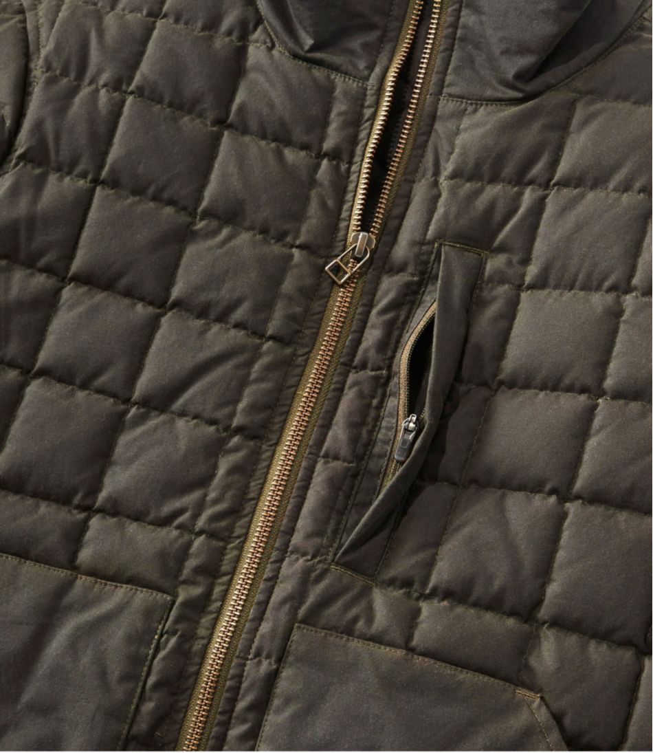 Women's L.L.Bean Upcountry Waxed Cotton Down Sweater | L.L.Bean Value