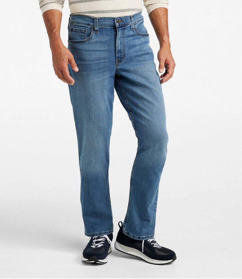 Men's BeanFlex® Jeans, Standard Athletic Fit, Straight Leg | L.L.Bean Classic