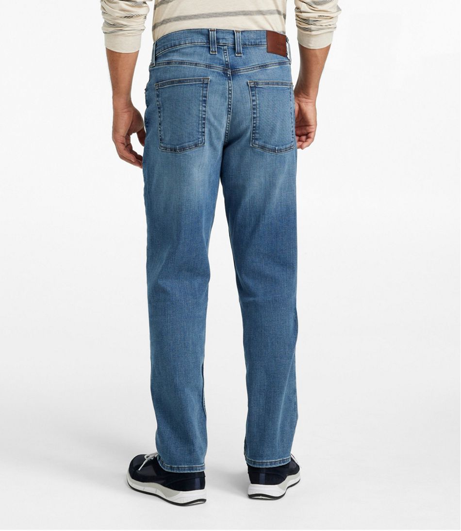 Men's BeanFlex® Jeans, Standard Athletic Fit, Straight Leg | L.L.Bean Classic