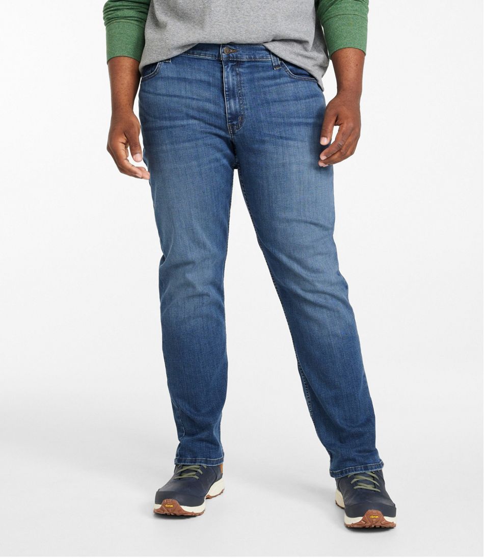 Men's BeanFlex® Jeans, Standard Athletic Fit, Straight Leg | L.L.Bean Classic